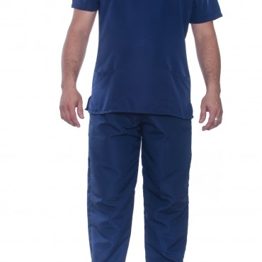 Conjunto tipo medico clasico cuello V