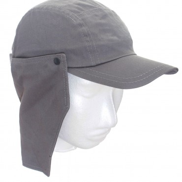 Gorra ciclista con solapa